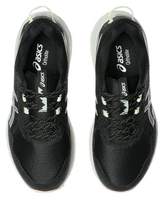 Asics Gel-Venture 10 Trail Running Shoes, Black/Green/Pink, Women's