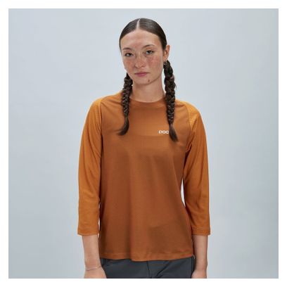 Poc Motion Air Orange/Braun 3/4 Ärmel Trikot Women