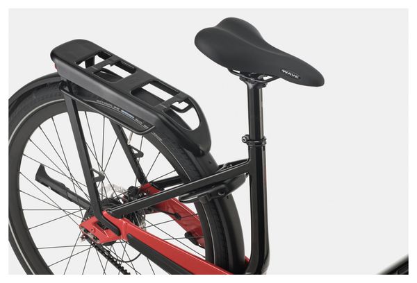 Elektrisches Citybike Cannondale Mavaro Neo 4 Shimano Nexus 8V Riemen 625 Wh 700 mm Rot Rally