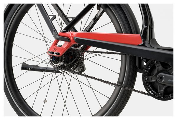 Elektrisches Citybike Cannondale Mavaro Neo 4 Shimano Nexus 8V Riemen 625 Wh 700 mm Rot Rally