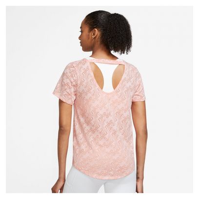 Camiseta manga corta mujer Nike Air Dri-Fit rosa