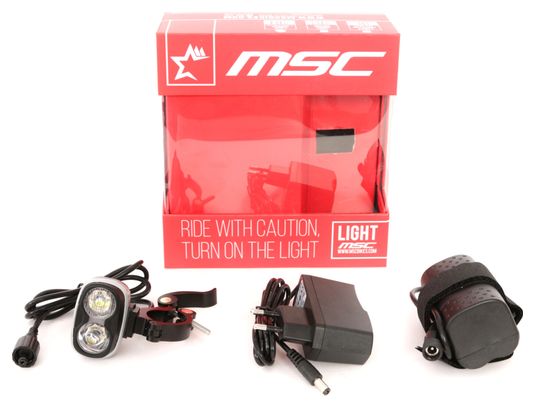 Luce anteriore MSC Light Double Focus 1200 Lumens