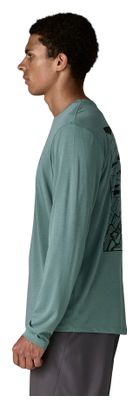 Camiseta de manga larga Patagonia Capilene Cool Daily azul para hombre