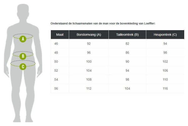 Loeffler maillot manches courtes-M Maillot de Vélo HZ  Hotbond RF  Vert