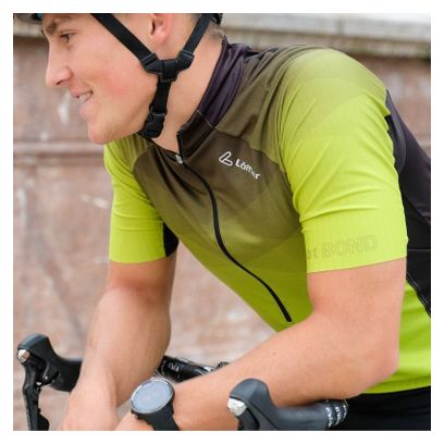 Loeffler maillot manches courtes-M Maillot de Vélo HZ  Hotbond RF  Vert