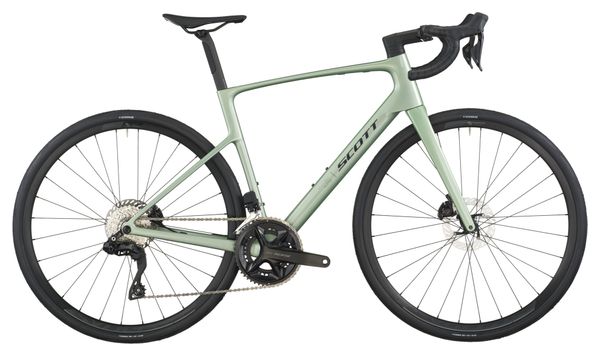 Bicicletta da strada Scott Addict 40 Shimano 105 Di2 12V 700 mm Verde 2026