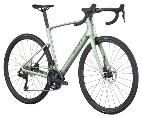 Bicicletta da strada Scott Addict 40 Shimano 105 Di2 12V 700 mm Verde 2026