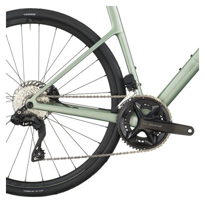 Bicicletta da strada Scott Addict 40 Shimano 105 Di2 12V 700 mm Verde 2026