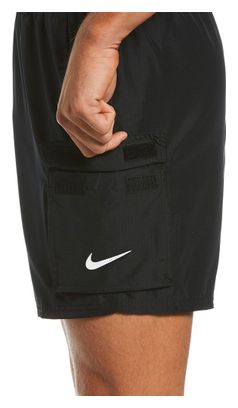 Nike Swim 5'' Belt Packable Volley Shorts Zwart
