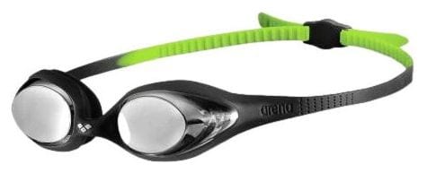 Lunettes de Natation Arena Jr Mirror Noir / Vert