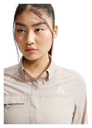 Nike ACG Aireez Beige Women's Trail Shirt