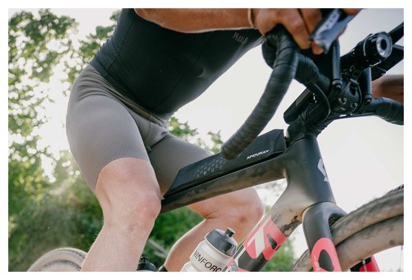 Apidura Aero Bolt-On Long Top Tube Module Rahmentasche | 0,8 l | Schwarz
