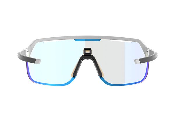 AZR Kromic Victory RX Brille Weiß / Blaues Glas Photochrom