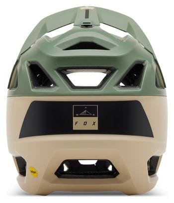 Casco integrale Fox Proframe Beige/Verde