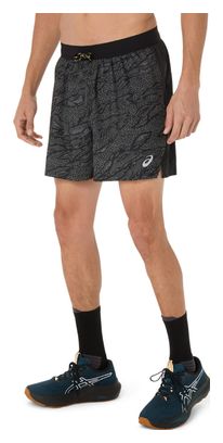 Short Asics Fujitrail 5in Noir Homme