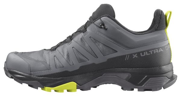 Chaussures de Randonnée Salomon X Ultra 4 GTX Gris Jaune Homme