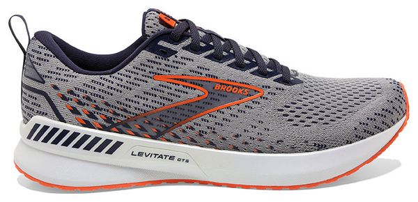 Brooks Levitate GTS 5 Running Shoes Gray Orange