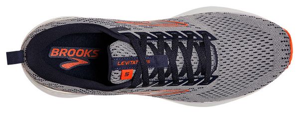 Brooks Levitate GTS 5 Running Shoes Gray Orange