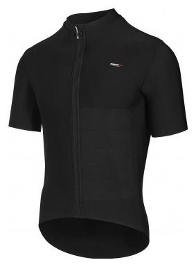 Sous vetement Hiver manches courtes ASSOS EQUIPE RS Winter SS Mid Layer ThermoBooster Black Series