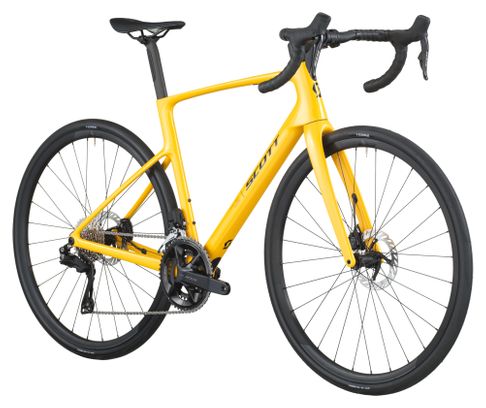 Bicicleta de carretera Scott Addict 40 Shimano 105 Di2 12V 700 mm Amarillo 2026