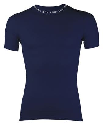 Le Col Pro Air Navy Blue Short Sleeve Under Jersey