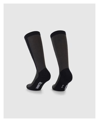 Assos Trail Invierno Calcetines Unisex Negro 39-42