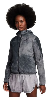 Chaqueta Cortavientos Nike Trail <strong>Repel</strong> Mujer Negra