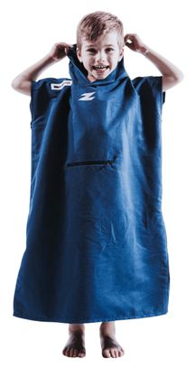 Poncho de baño Z3rod azul para niños