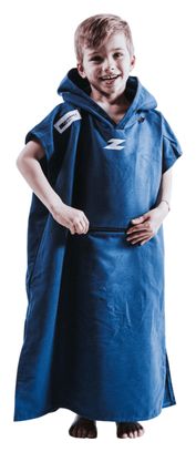 Poncho de baño Z3rod azul para niños