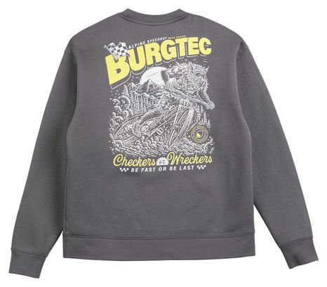 Burgtec Alpine Speedway Sweater, Gray, Unisex