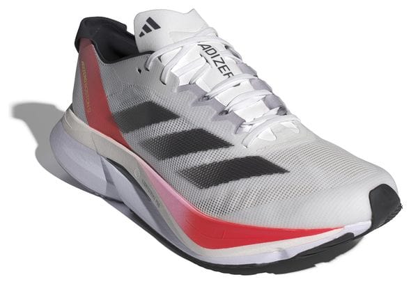 Scarpe da corsa adidas Adizero Boston 12 Bianco/Rosso Uomo