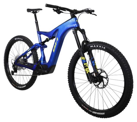 Producto renovado - Bh Bikes Atomx Lynx Carbon Pro 9.7 Shimano Deore XT 12V 720 Wh 29'' Azul/Amarillo 2022 Bicicleta eléctrica de montaña con suspensión total