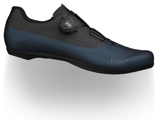 Fizik Tempo Overcure R4 Navy / Schwarze Straßenschuhe