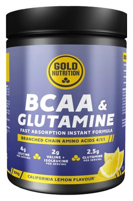 GoldNutrition BCAA Drink BCAA Polvo Limón 300g