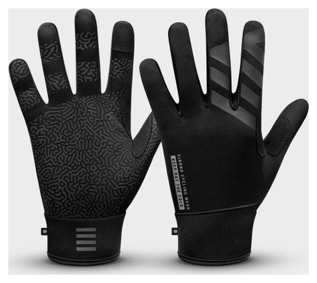 Gants vélo d'hiver Cyclisme Homme et Femme Vestkapp Noir