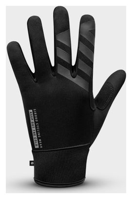 Gants vélo d'hiver Cyclisme Homme et Femme Vestkapp Noir