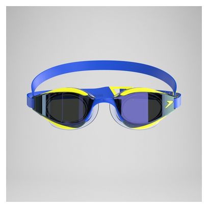 Speedo Fastskin Hyper Elite Swim Goggles Mirror Blue/Yellow