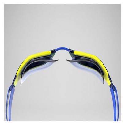 Speedo Fastskin Hyper Elite Swim Goggles Mirror Blue/Yellow
