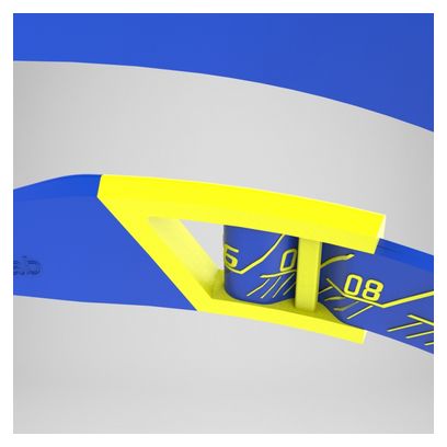 Speedo Fastskin Hyper Elite Swim Goggles Mirror Blue/Yellow