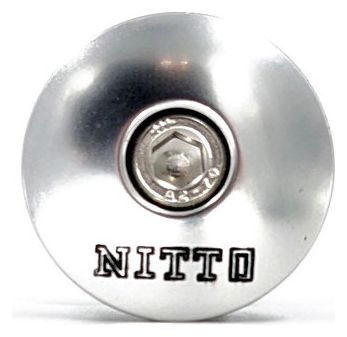 Potence Vélo - Stem Cap S - Argent - Nitto