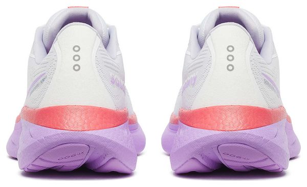 Hardloopschoenen Saucony Ride 18 Wit/Paars Dames