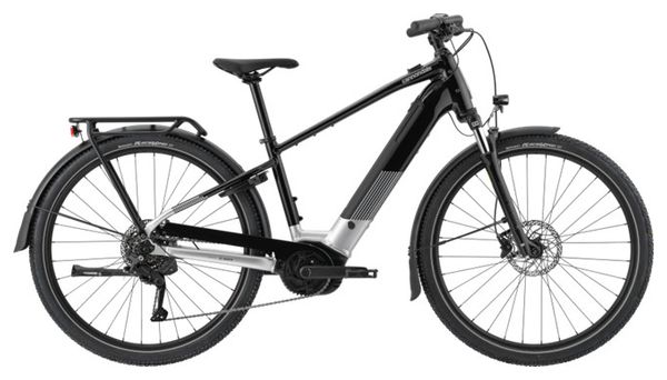 VTC Électrique Cannondale Tesoro Neo X Shimano Cues 9V 500 Wh  Noir/Gris
