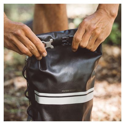 Riverside Waterproof Handlebar Bag 5 to 15L Black