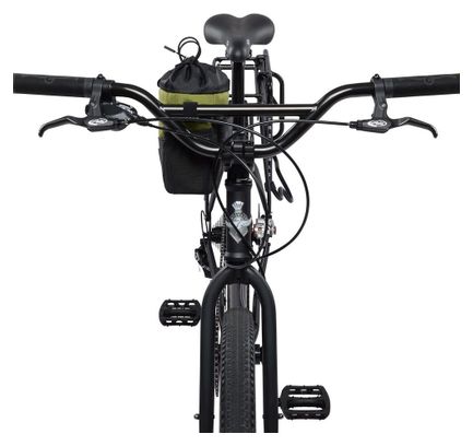Sacoche de Guidon Chrome Double Track Noir Vert