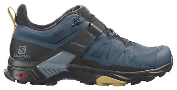 Chaussures de Randonnée Salomon X Ultra 4 GTX Bleu Noir Homme