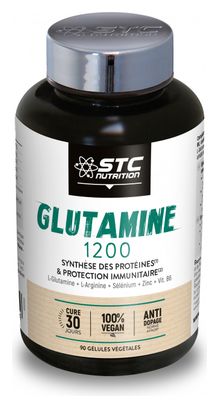 Complément Alimentaire STC Nutrition - Glutamine 1200 - 90 gélules