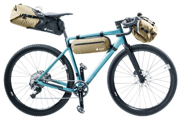 Deuter Cabezon SB 16 Zwart Beige Zadeltas