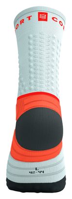 Calze Compressport Ultra Trail V2.0 Grigio/Corallo