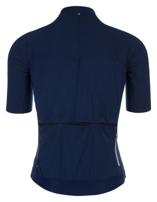 Kurzarmtrikot Q36.5 Pinstripe PRO Navy Blue