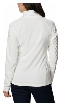 Columbia Women's Glacial IV 1/2 Zip Fleec White